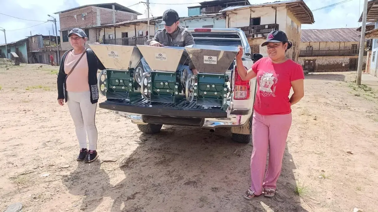 Despulpadoras listas para el campo
