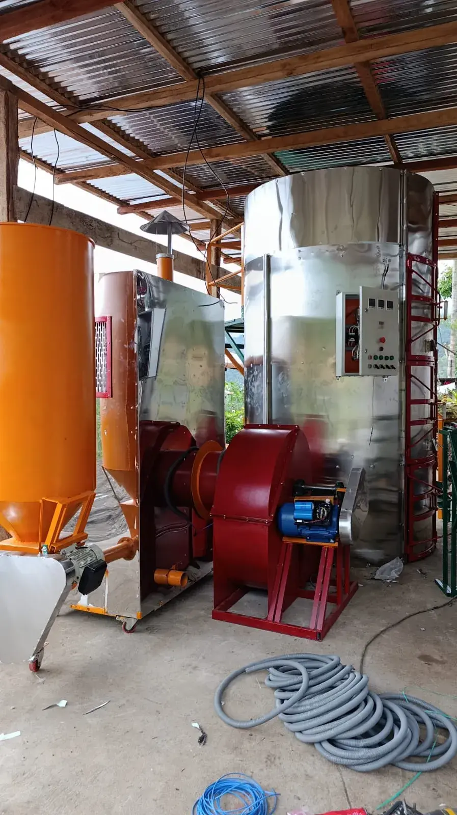 Secadoras de café de 600 a 3000 kg